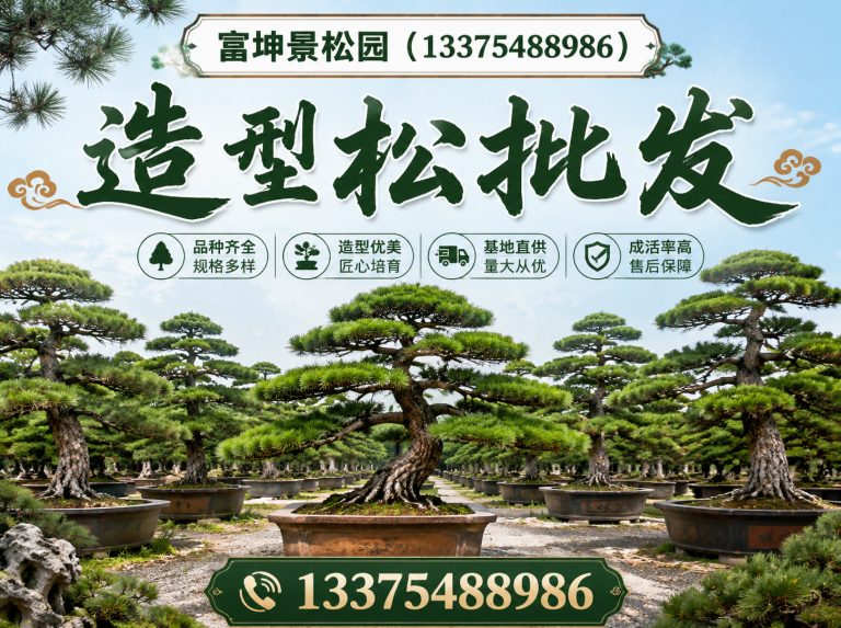 山东景观松直销展示图